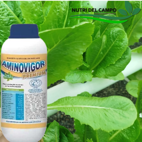 AMINOVIGOR, Aminovigor bioestimulante y entiestresante para regular el buen funcionamiento del metabolismo de la planta.