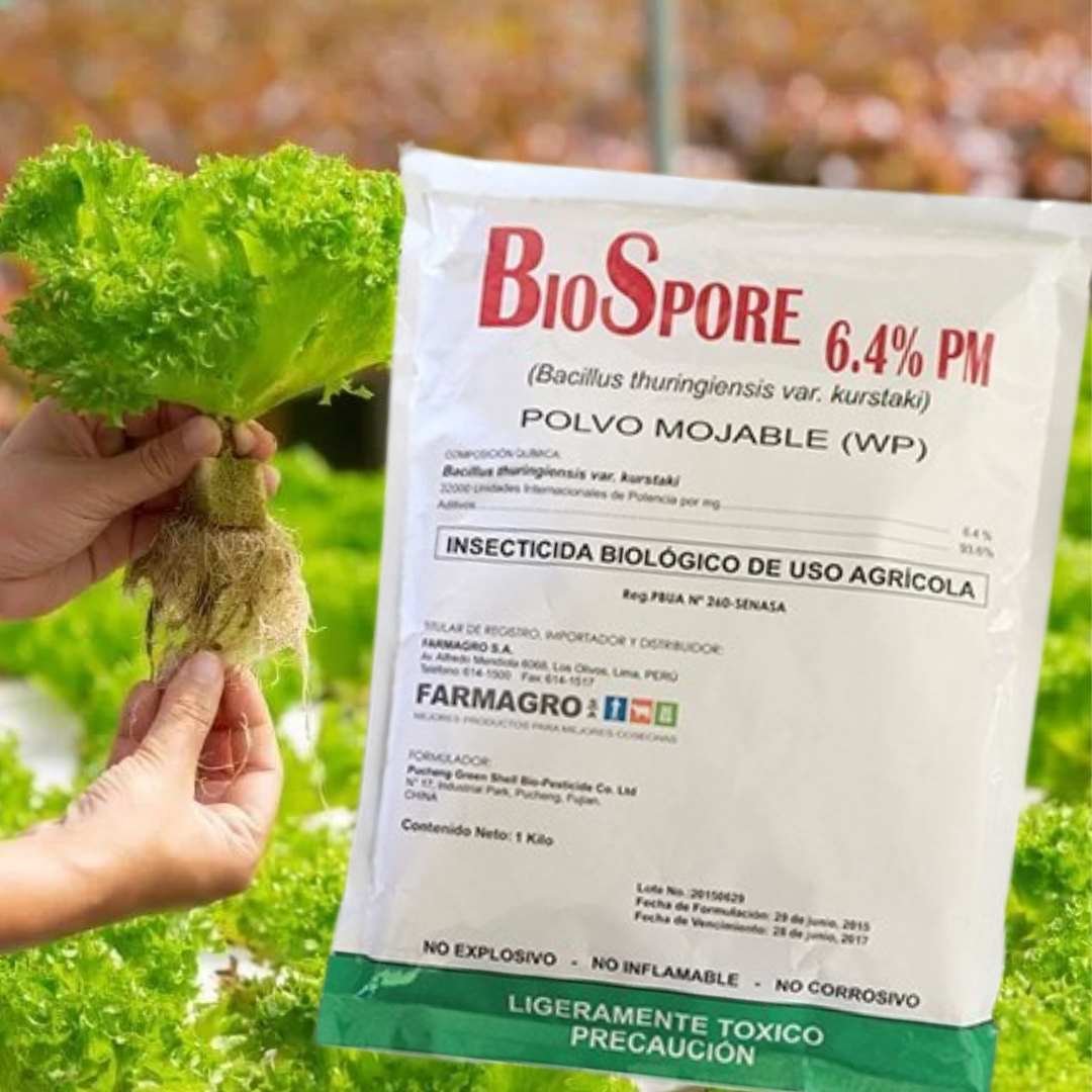 BIOSPORE 6.4 PM (Bacillus thuringiensis var. kurstaki)